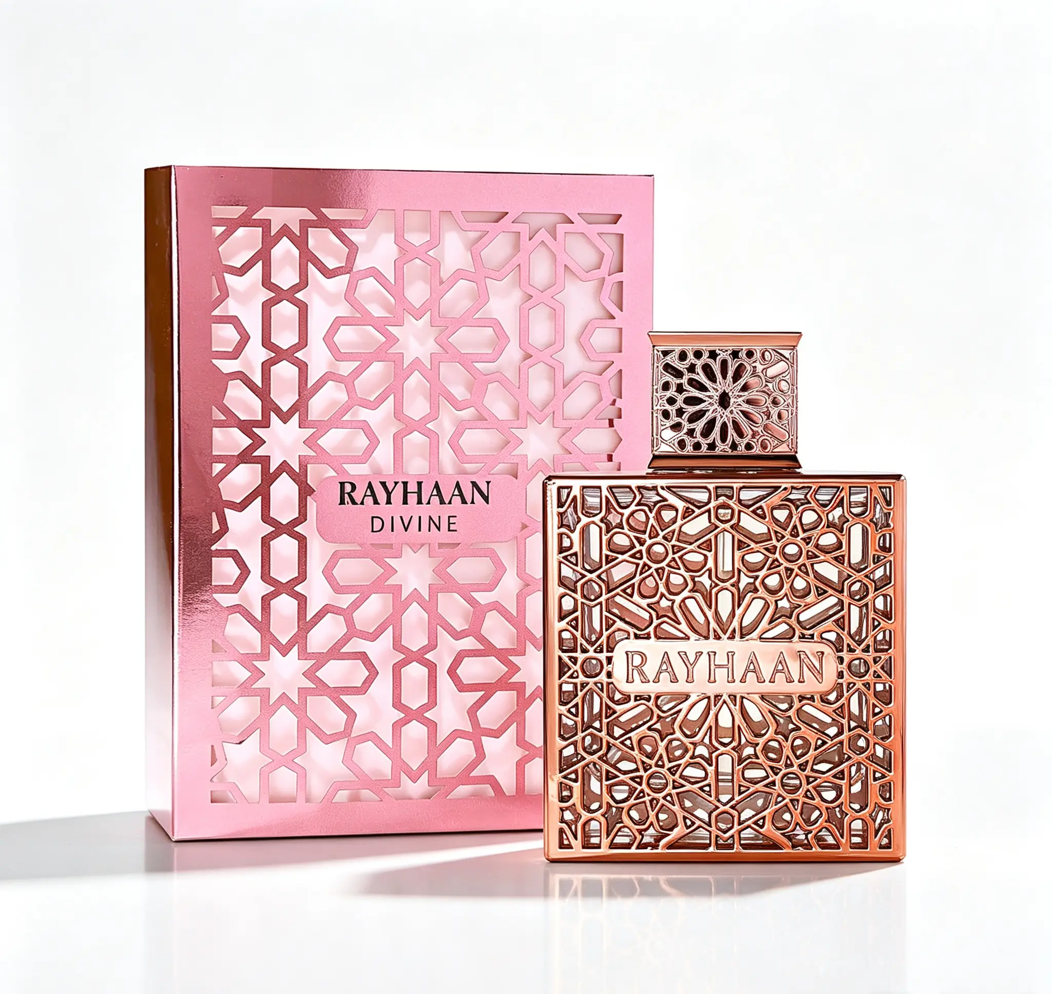 Rayhaan Divine Eau De Parfum Spray for Women, Sweet Fruity Gourmand Floral Long‑Lasting Fragrance, 3.4 Ounce / 100ml, Perfect for Daily Wear & All Occasions, Ideal Valentine’s & Christmas Gift