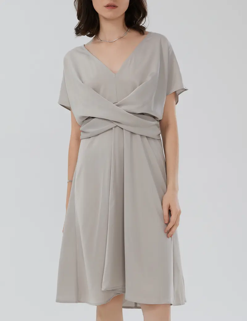 midi t shirt satin dress zara - TikTok Shop