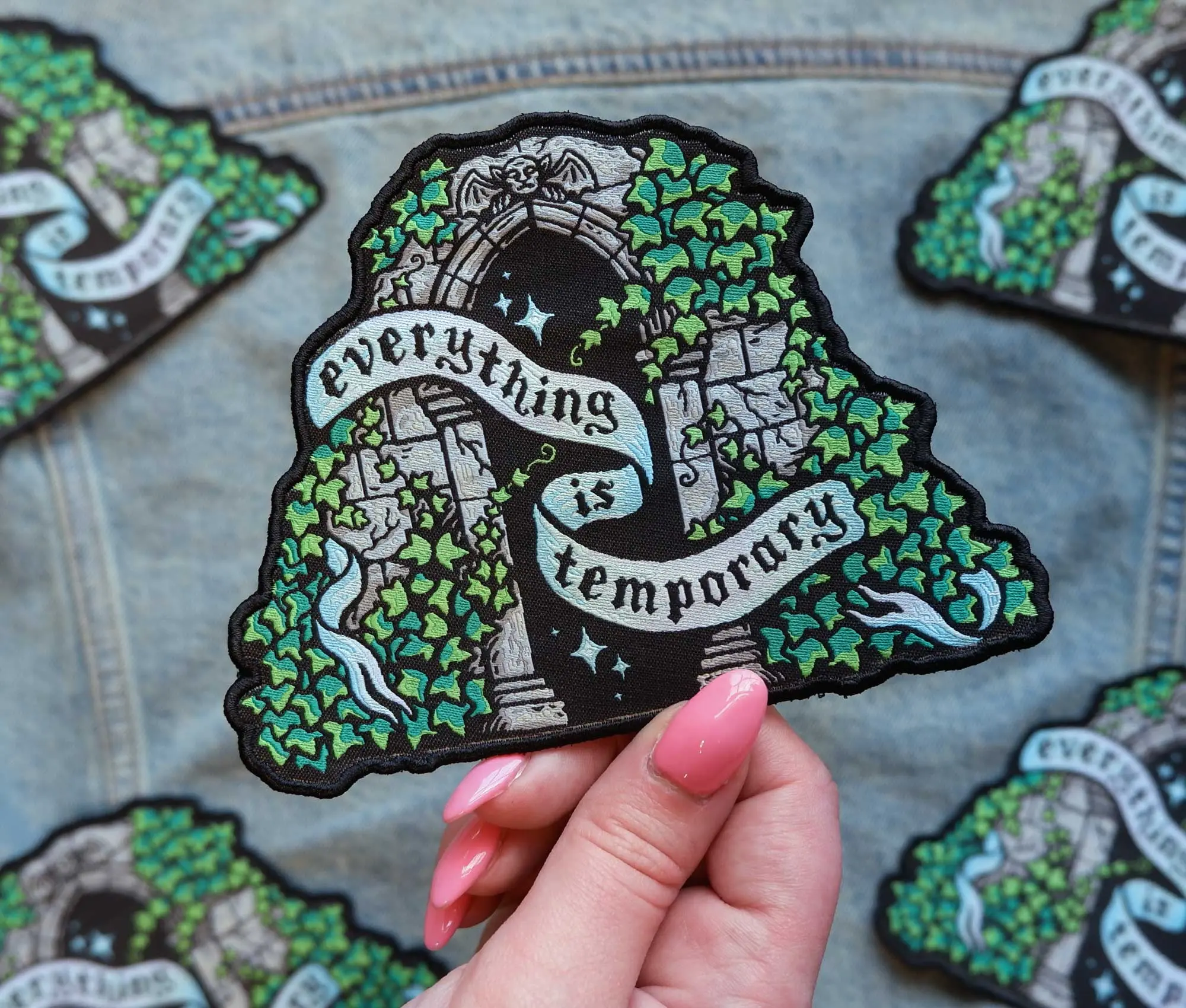 Everything is Temporary - Woven Patch