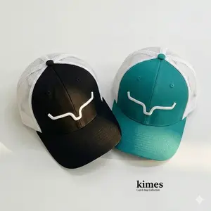 Kimes Ranch Weekly Upgrade 110 Snapback Hat - Ultra Trend Western Cap with 3D Embroidered Horns