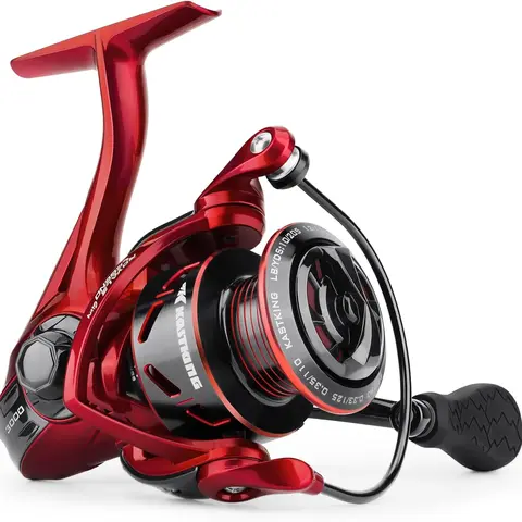 KastKing Royale Legend Fishing Spinning Reel - Red- 6.2:1- Royale Legend Glory，1000