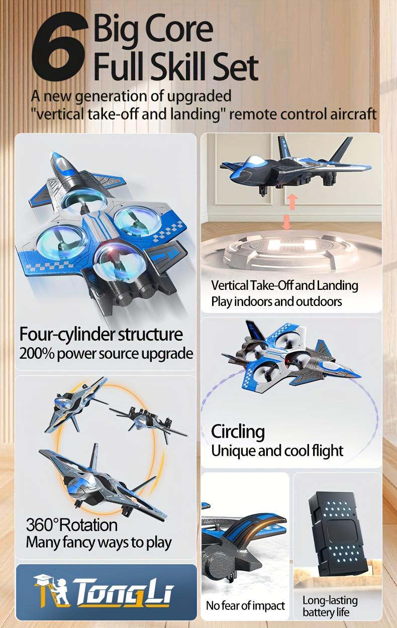 TongLi children's aerial photography remote control aircraft HD photography drone HD aerial photography quadcopter stunt foam aircraft, tumbling and hovering is suitable for supporting aerial video enthusiasts' collection. Christmas present for boys
