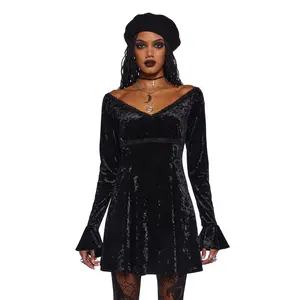 Glamour Sparks Velvet Dress