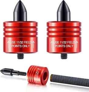 Crossbow Bolt Decocking Heads - 2 Pieces Universal Fit for Hunting and Competition Crossbow Arrows - Arrow Release for Recurve and Compound Bows& Point Crossbow Decocking Tips.FathersDayGift
