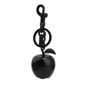 Creative Apple Shaped Fashionable Alloy Keychain for Bags, Cute Minimalist Design Keychain for Women & Men, Fashion Accessories for Daily Use, Trendy All-match & Exquisite Pendant Keychain for Birthday Gift