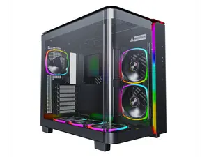 Montech KING 95 PRO Middle Tower Computer Case Black-KING 95 PRO (B) Made For Gaming Fan Cooling