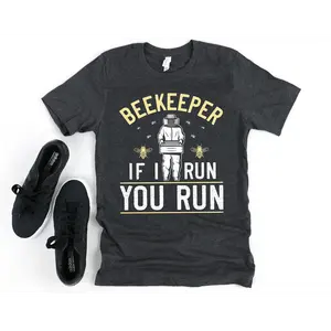 Graphic T-shirt for Beekeepers, Funny Quote Tee, Unisex Fit, Casual Short Sleeve for Daily Wear