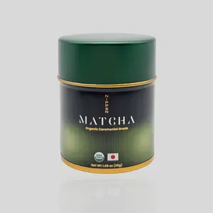 Premium Quality Ceremonial Grade Organic Nippon Matcha 1.06 OZ - Ritual Drink Powder Form Nourishing Beverage Natural Ingredient Japanese Origin Tea
