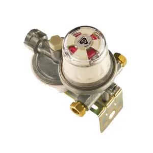 212 MAIN Cavagna 0.25 in. Auto Switch Inlet Size Automatic Changeover Regulator, Continuous Flow Gas Control for Sports Collectibles Accessories, Inlet Size .25"