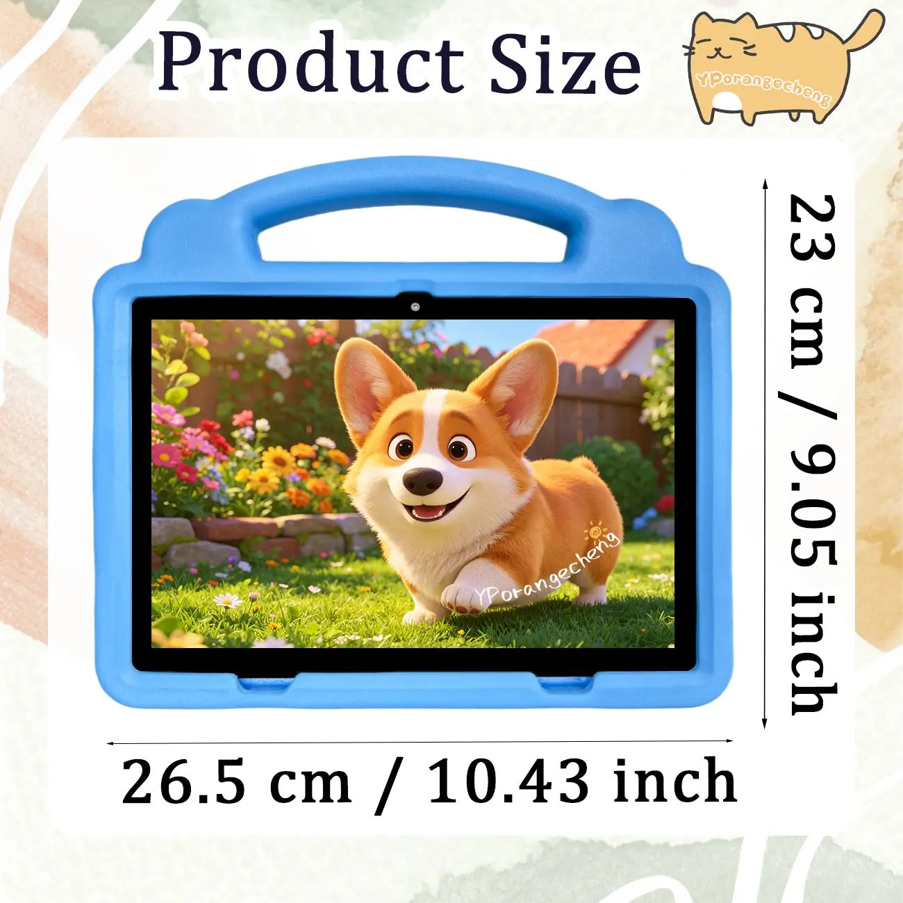 [Deals for you day ]KidsTablet 10.1-inch Android children's tablet ,mini tablet for kids,dual cameras for vision protection, parental control,children's education tablet ,WiFi, birthday gift,, Fathersdaygift, SummerWins, no adapter