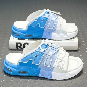Casual Comfortable Non-slip Slides for Indoor Outdoor Wear, Breathable Comfortable Sports Slides for Daily Wear, Men's Shoes Footwear Boy