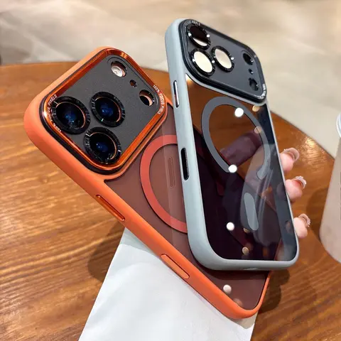 Case For iPhone 17 Pro Max 16 15 14 13 12 Magnetic Hybrid Mag Safe Clear Shockproof Cover