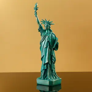Liberty Statue Model Figurine Home Living Room Office Wine Cabinet Resin Craft Decor, Durable Liberty Sculpture Display Piece, Decoration Items