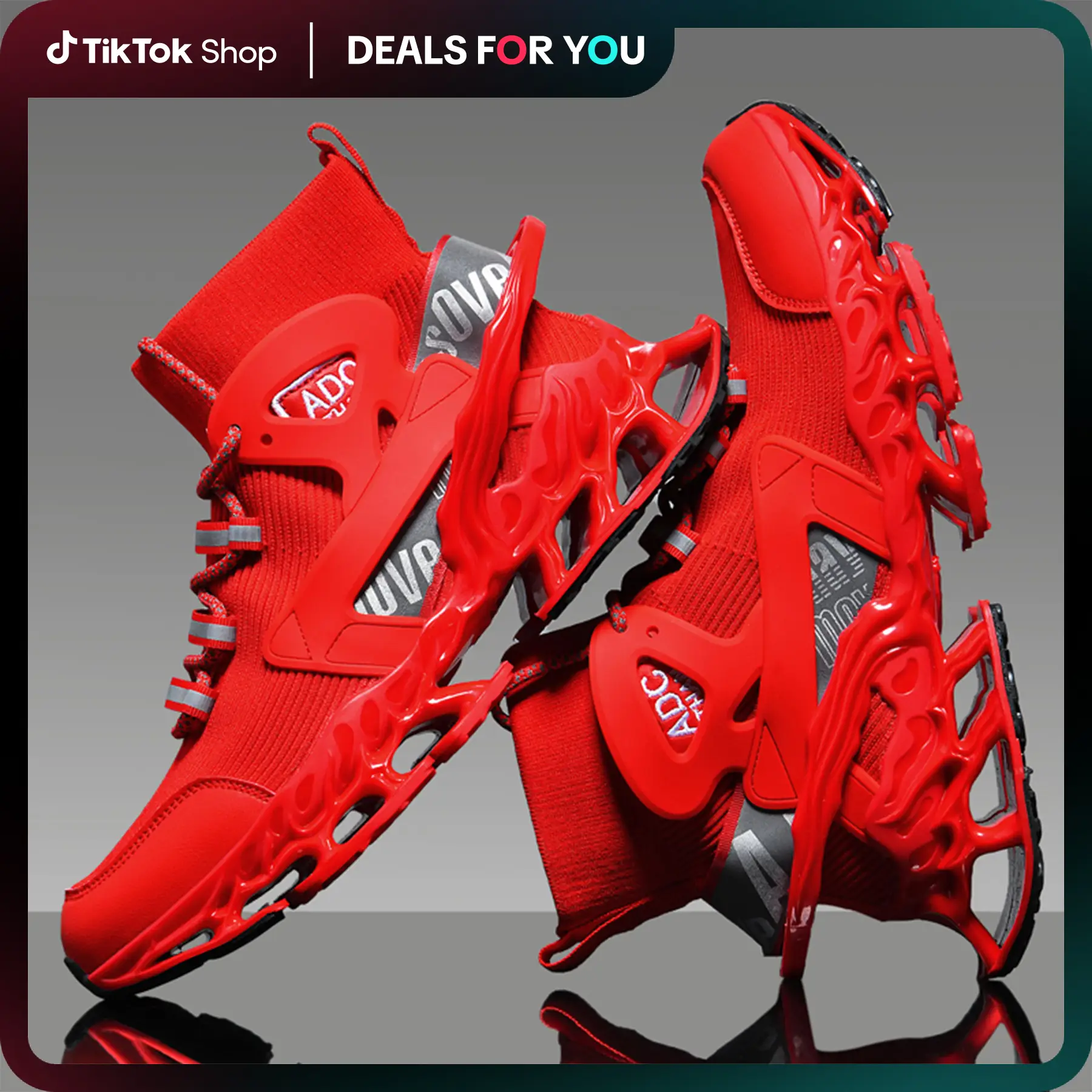 [dealsforyoudays] 2024 Fall & Winter Plus Size Mens Blade Type Sneakers - Fashion-Forward, Ultra-Comfortable, Non-Slip & Shock Absorbent - Secure Lace