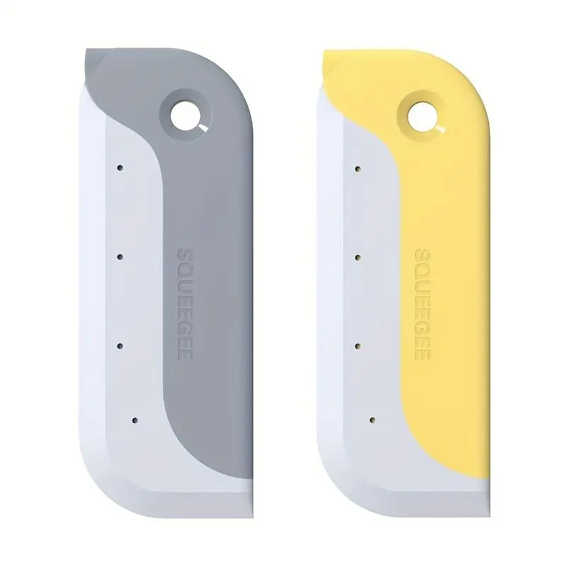 Mini Cleaning Scraper Squeegee - Flat, All-Purpose, Multipurpose Home Care Squeegee for Windows, Bathroom Glass, Kitchen Countertops (Oil Slick Removal), Cleaning Scraper Squeegees, Flat Squeegee Squeegees