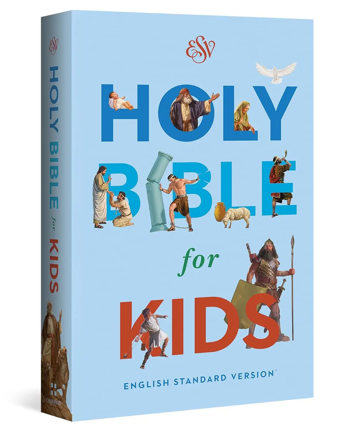 ESV Holy Bible for Kids, Economy Edition - Highly Affordable, Features 24 Illustrations & Kid-Friendly Explanations, Easy-to-Read Text book