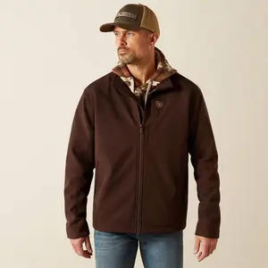 Men's Ariat Vernon Softshell Jacket - Coffee Bean