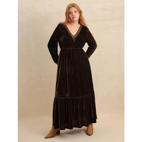 la lune high neck midi dress - TikTok Shop