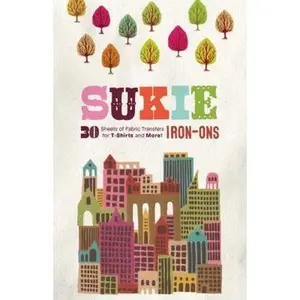 USED-Sukie Iron-Ons: 30 Sheets of Fabric Transfere for T-shirts and More! (Sukie, SUKI) by Harding, Julia (Novelty Book)