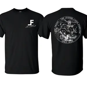 Lanefrost T-Shirt, Vintage Bull Rider Shirt, Retro Rodeo Cowboy Tee, Legend Lives Forever LF Merch 2 sided TShirt, Gift For Him, Western Outfit, MADE IN USA