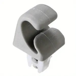 2 pieces of car interior sunshade clips, car accessories, gray and beige car sunshade parts, Toyota Camry, Corolla, RAV4, Highlander, Prius