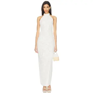 Lovers and Friends Brianna Maxi Dress in White