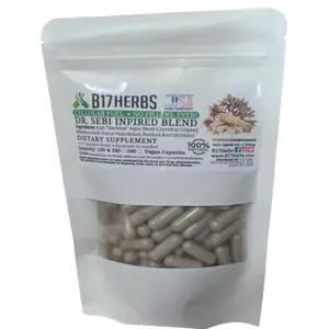 Dr Sebi Inspired Blend - Irish Moss | Bladderwrack | Burdock Root 100 Veggie Capsules