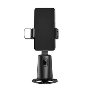 360° Rotating Desktop Tripod, Intelligent Face Tracking Camera Stand, Auto-follow Technology Selfie Stick for Live Streaming, Vlogging, Video Recording, Phone