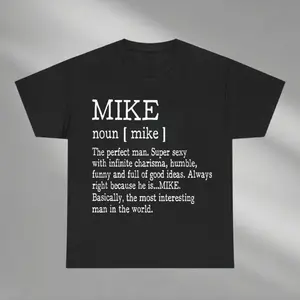 Mike Definition Shirt, Mike Noun Shirt, Mike Shirt