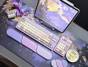 Purple Dreams Theme Mechanical Keyboard Full Set