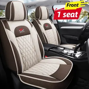 Universal Front Seat Cover Set, Durable Car Interior Protector, Easy Install Auto Accessories, Perfect Fit for Most Vehicles