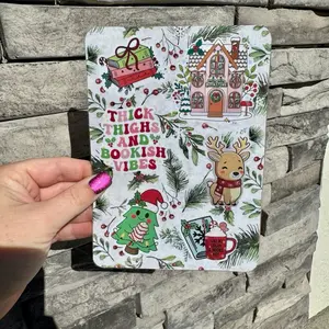 Thick Thighs Christmas Kindle Clear Case Insert