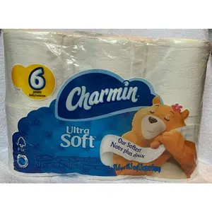 Ultra Soft Bathroom Tissue 6 Jumbo Rolls