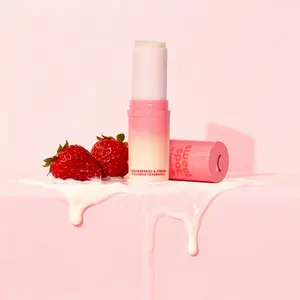 Sweetums Sweet Spot Strawberries & Cream Fragrance Roll-On Perfume Vegan Cruelty-Free Eco-Friendly Beeswax Alternative Clean Ingredients Floral Fruity Scent