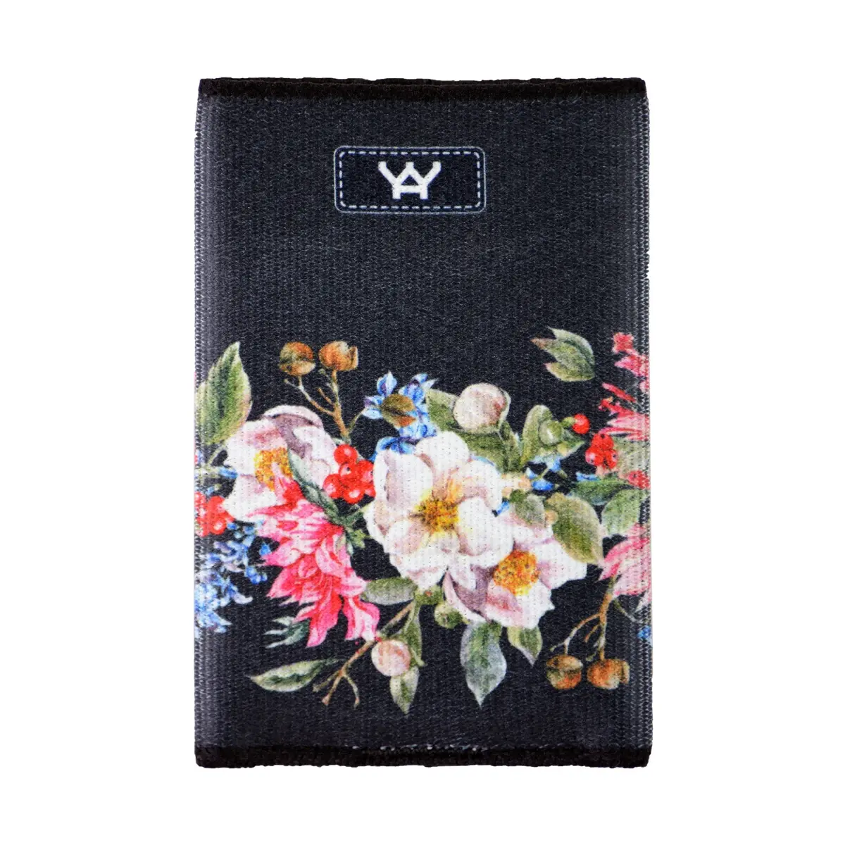YaYwallet Slim RFID Blocking Wallet - Men's/Women's Woven Elastic Card Holder, Machine Washable, Suitable for Party, Casual, Evening Use, Polyester, Minimalist