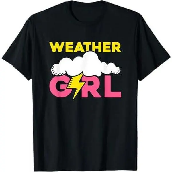 Weather Girl Meteorologist Weatherman Meteorology Barometer T-Shirt