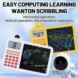 Stem Math Game Toy for Kids,Electronic Learning Toy for Addition with Music,Subtraction, Multiplication & DivisionPortable Brain Teaser,present for children