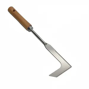 Portable Stainless Steel Gardening Weeding Tools Set with Wooden Handle - Multi-Function Spades for Weeding, Vegetable Care, Loaming, Transplanting & Garden Maintenance