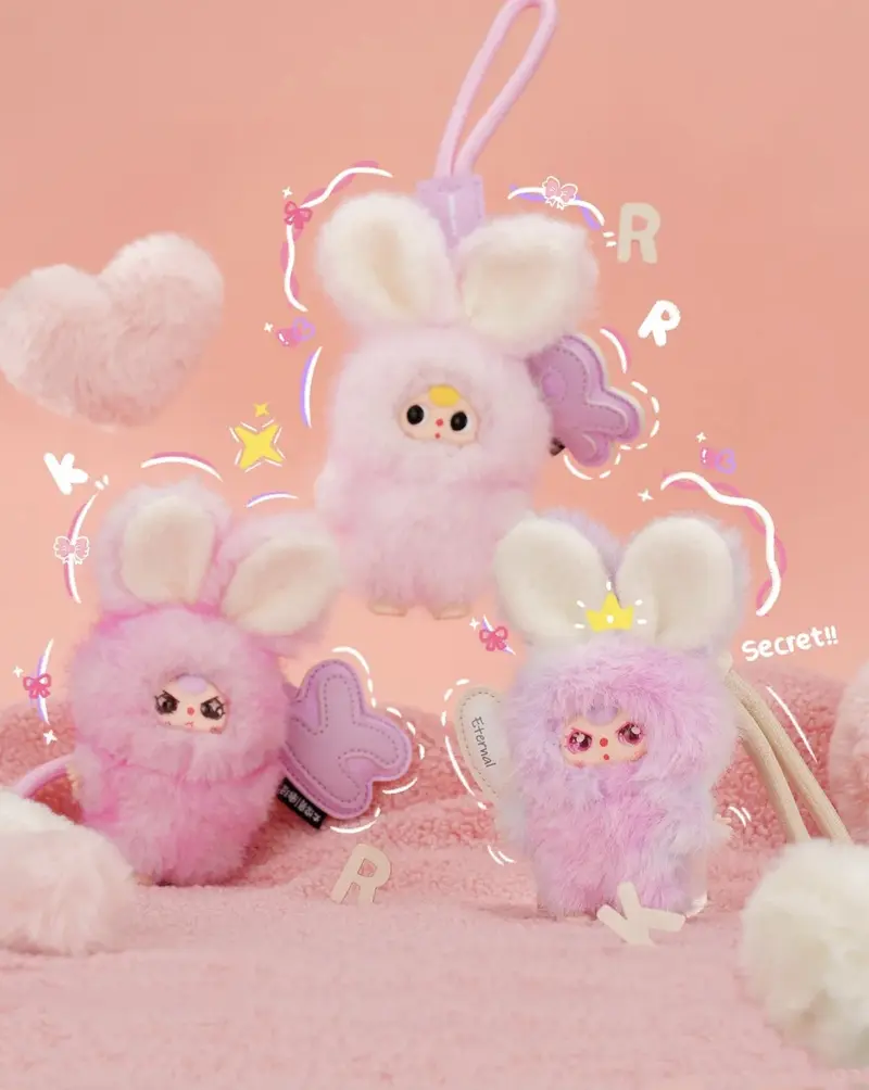 899. Baby Three Vehicle Mounted Baby Series Plush Blind Box