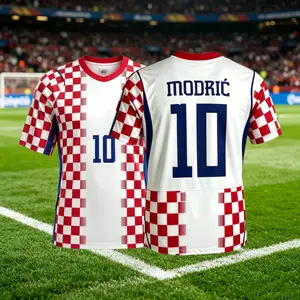 #10 Modrić 2026 Croatia Home Short-Sleeve Soccer Jersey