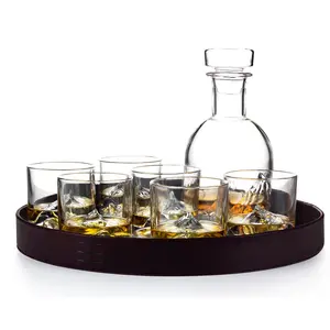 Everest Luxury Crystal Whiskey Set