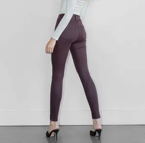 #      125 Burgundy Coated Jean