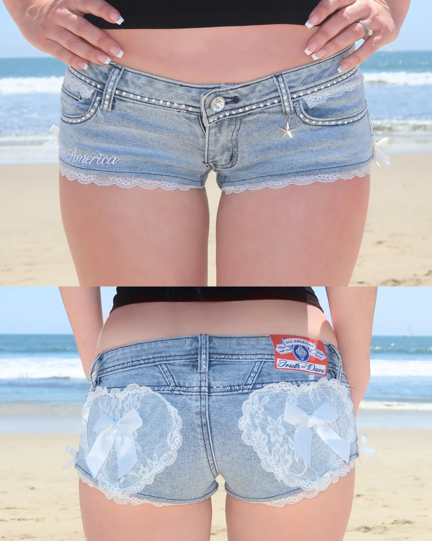 Miss America Micro Shorts Miss America Micro Shorts