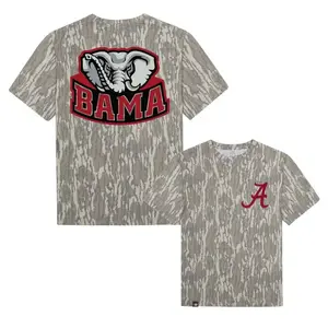 [NEW 2026] Alabana Mossy Oak Bottomland Camo Tee For Men And Women, Unisex Design, Soft and Breathable Cotton