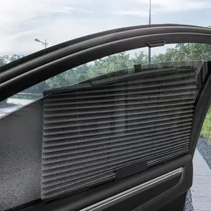 Car Side Window Sunshade, Retractable Car Side Window Sunshade, Universal Car Accessories for Summer, Car Supplies