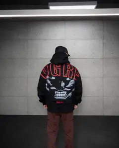 Menswear Heavyweight OGRE Pullover Hoodie - Boxy Fit, Casual Tops, Sweatshirts (Logan Chitwood Collab)