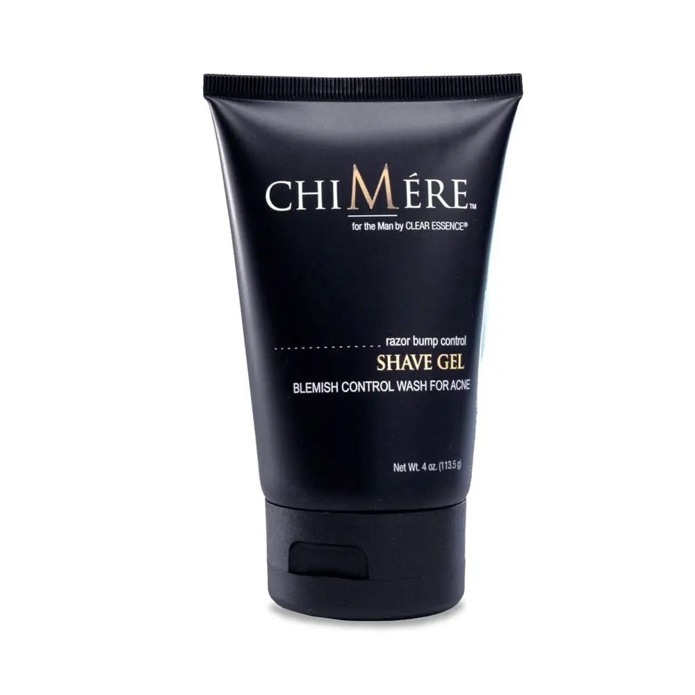 ChiMere Shave Gel (Razor Bump Control + Blemish Control Wash for Acne)