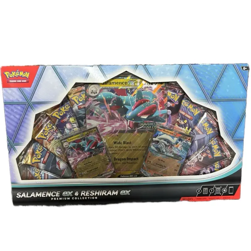 Pokemon Salamence ex & Reshiram ex Premium Collection