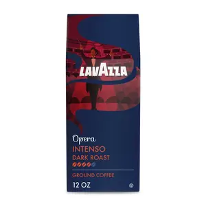 Lavazza Opera Intenso Ground Coffee Blend Dark Roast