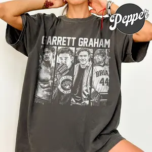 Retro Garrett Graham Briar Uni Hockey Comfort Colors Shirt